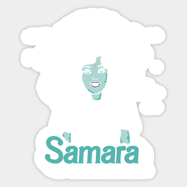 Samara Sticker by Daletheskater